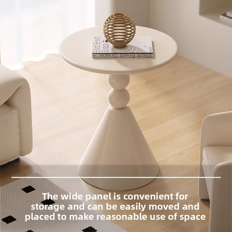 Iron Round Side Table