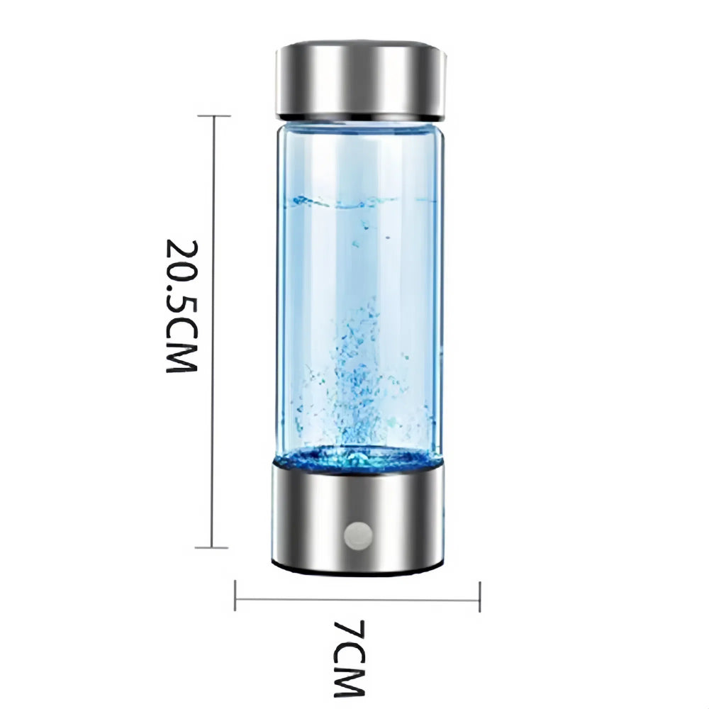 Updated 420ml Electric Hydrogen Water Generator Bottle.