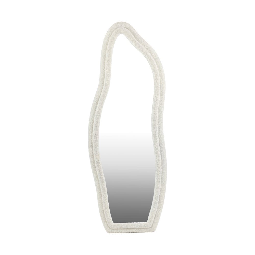 Full Length Boucle Floor Mirror 160cm