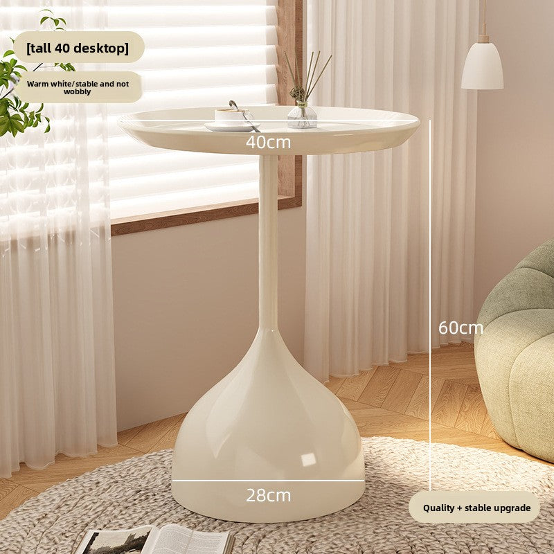 Iron Round Side Table