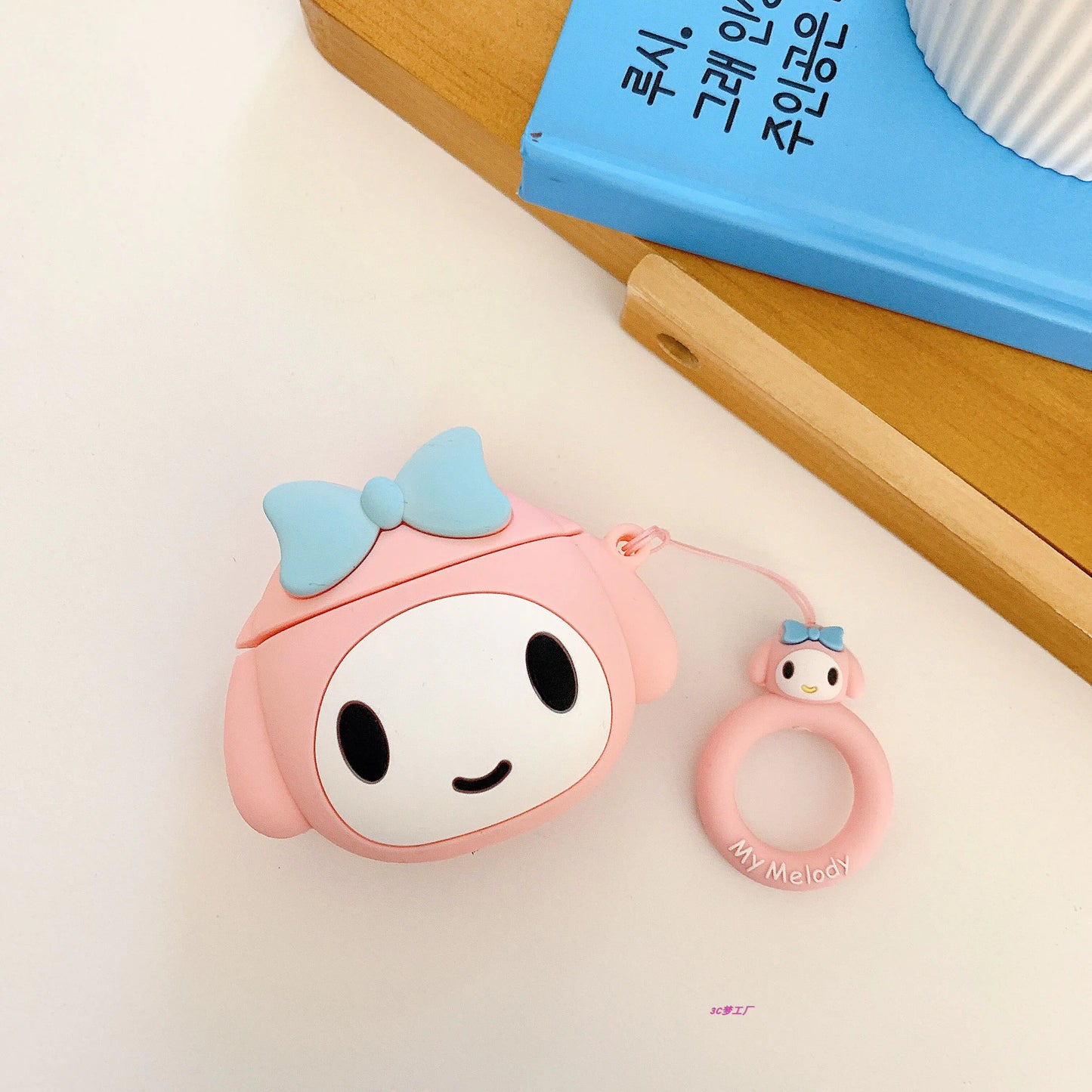 Cute Kuromi and Melody AirPods Case for Apple Headphones