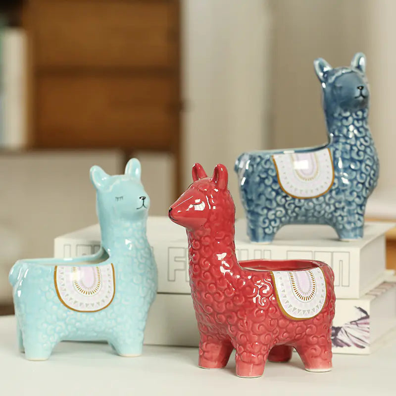 Alpaca Succulent Pot
