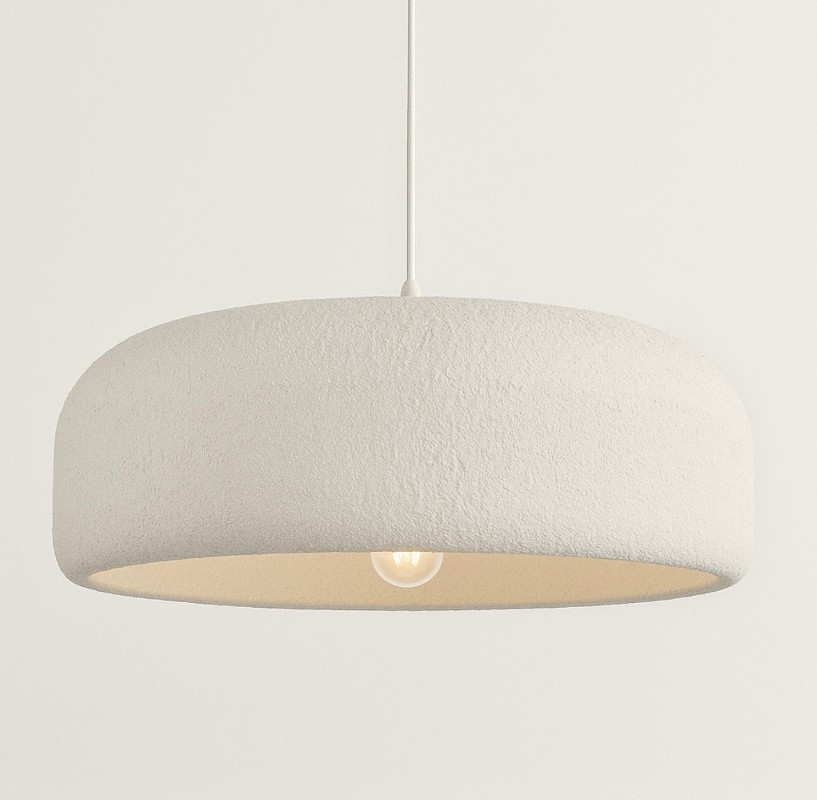 Nordic Designer Micro Cement Pendant Lamp The Nest Trading Company