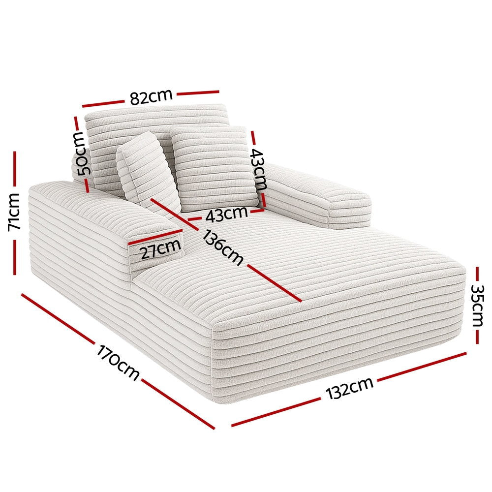 Artiss Sofa Bed Lounge Recliner Couch