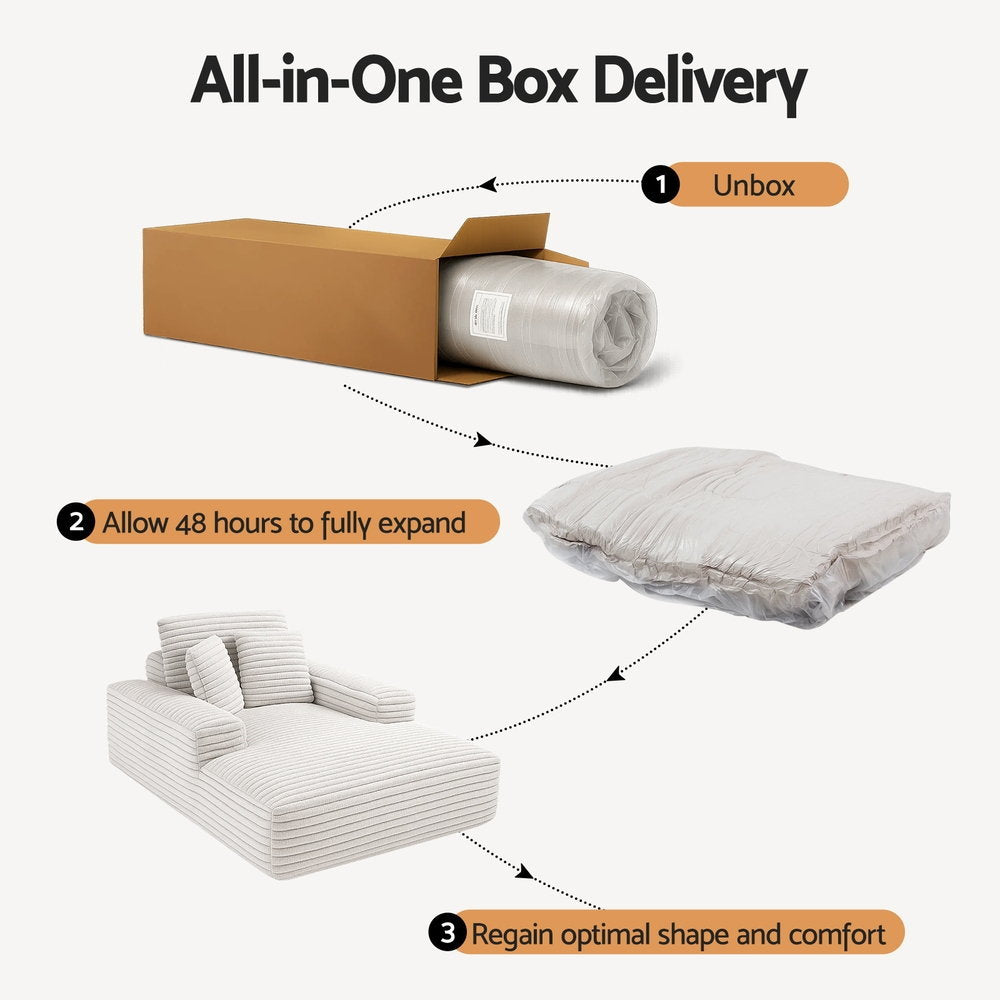 Artiss Sofa Bed Lounge Recliner Couch