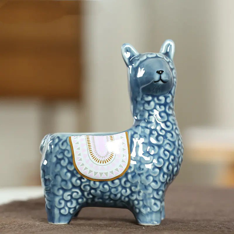 Alpaca Succulent Pot