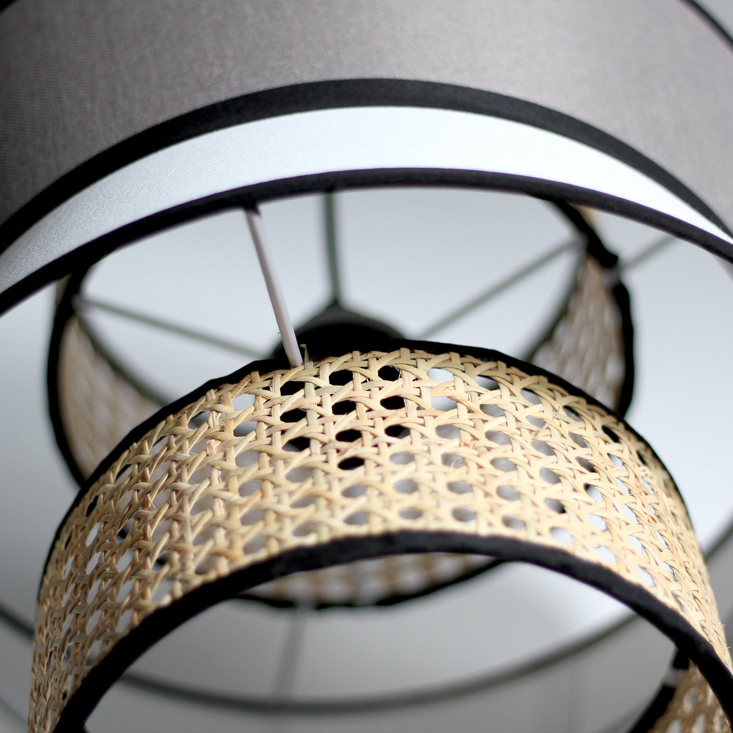 Vaclava Rattan Pendant Light – Handwoven Natural Elegance.