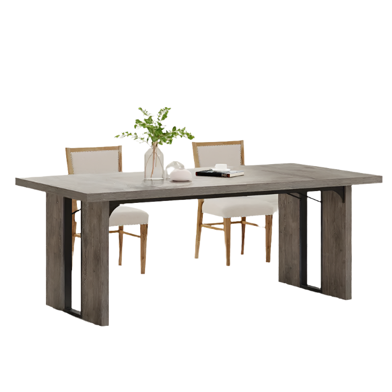 The Miranda Rustic Rectangular Dining Table