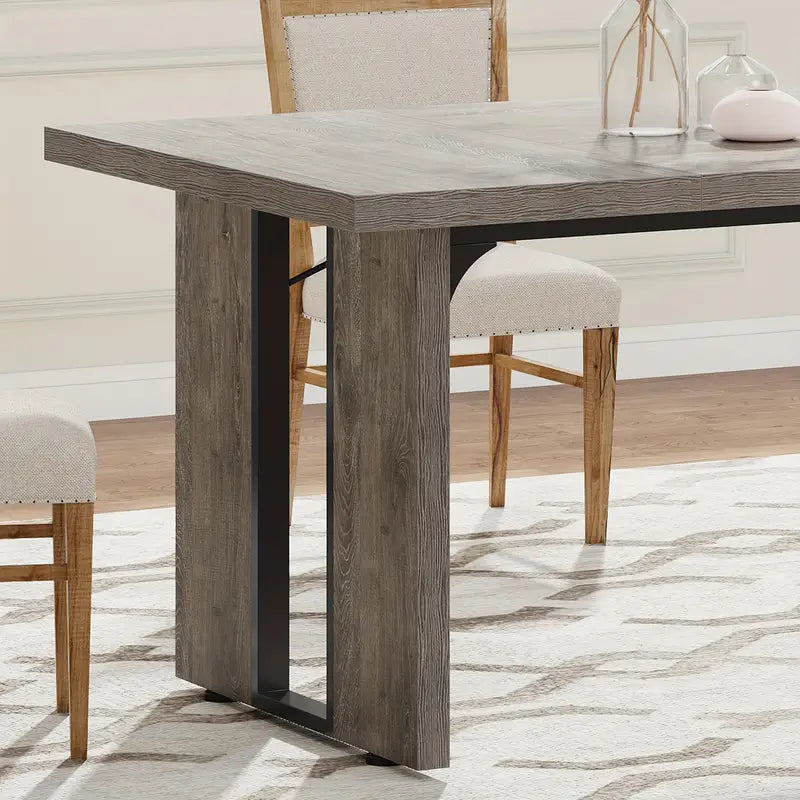 The Miranda Rustic Rectangular Dining Table