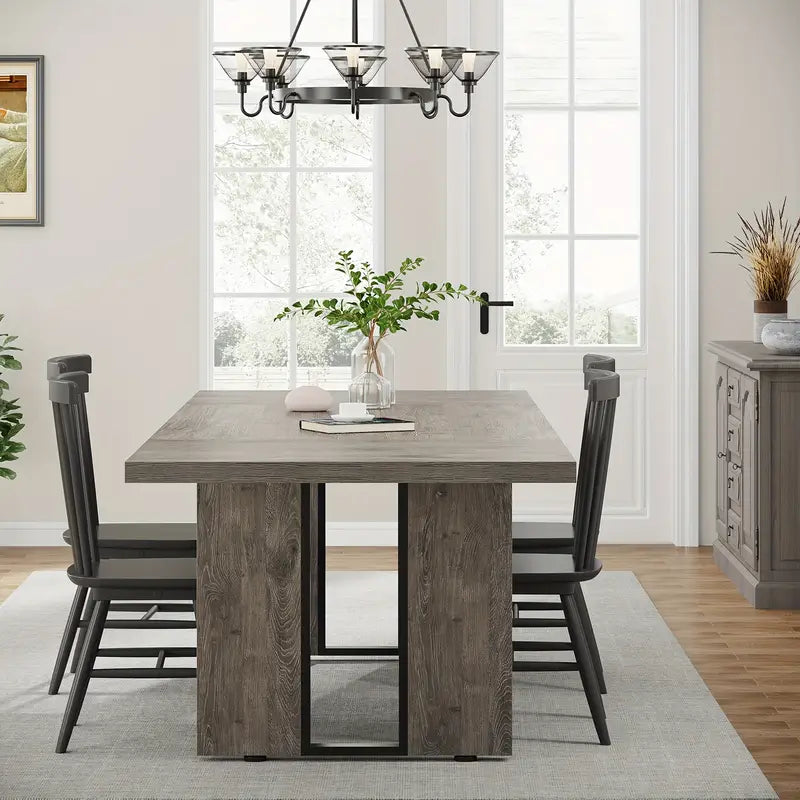 The Miranda Rustic Rectangular Dining Table