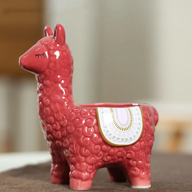 Alpaca Succulent Pot The Nest Trading Company