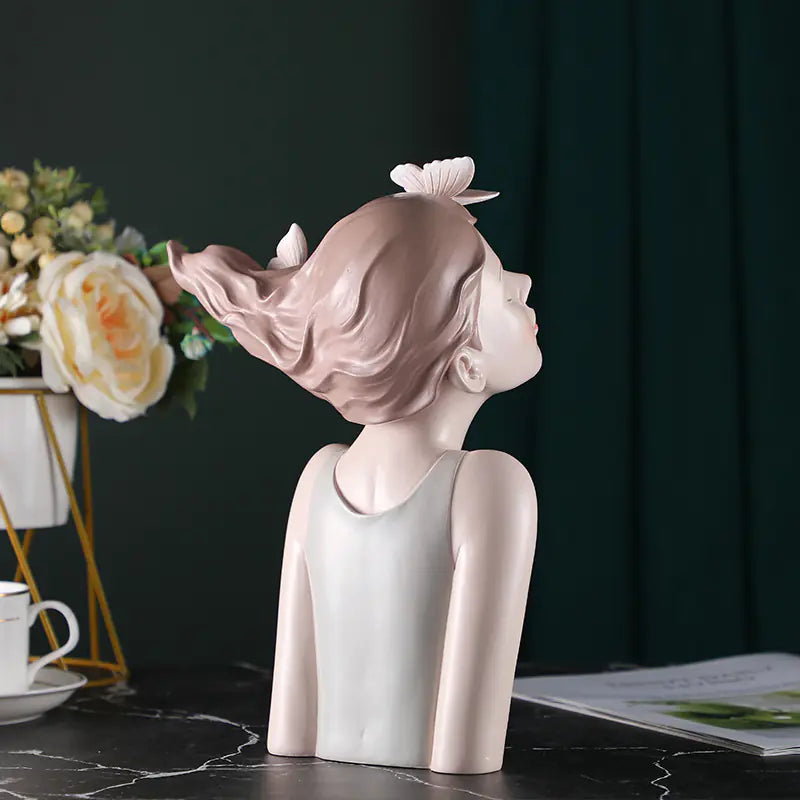 Resin Craft Butterfly Girl