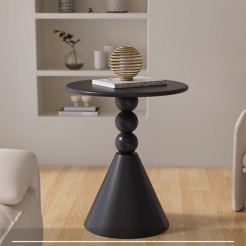 Iron Round Side Table