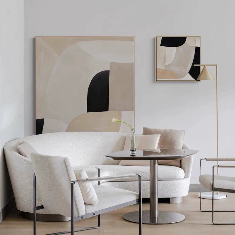 Nordic Minimalist Wall Decorative Painting Modern Abstract Retro The Nest Trading Company