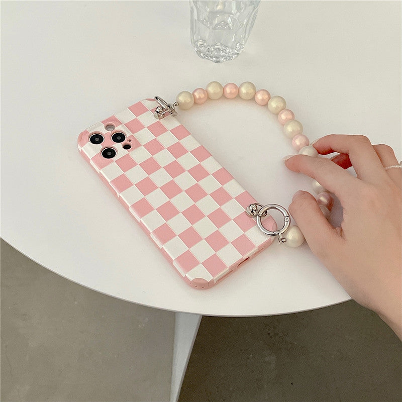 Shell Plaid Bracelet Grid For iPhone