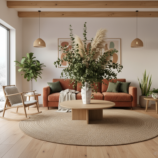 The Feather Nordic Ceramic Vases