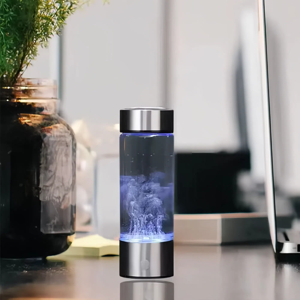 Updated 420ml Electric Hydrogen Water Generator Bottle.