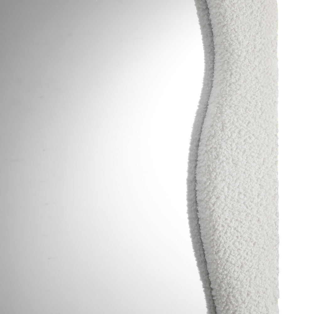 Full Length Boucle Floor Mirror 160cm