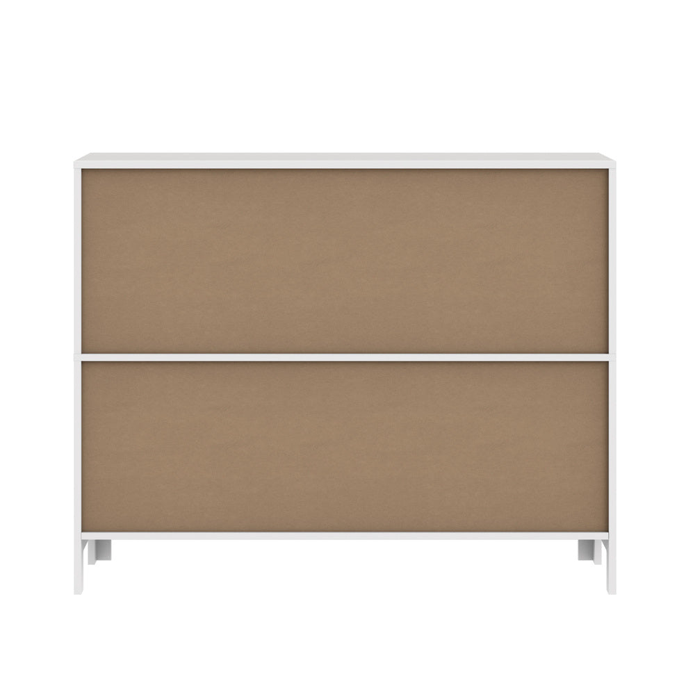 White Display Shelf Storage Stand Bookshelf