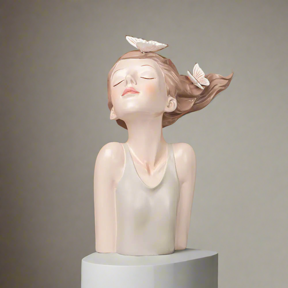 Resin Craft Butterfly Girl