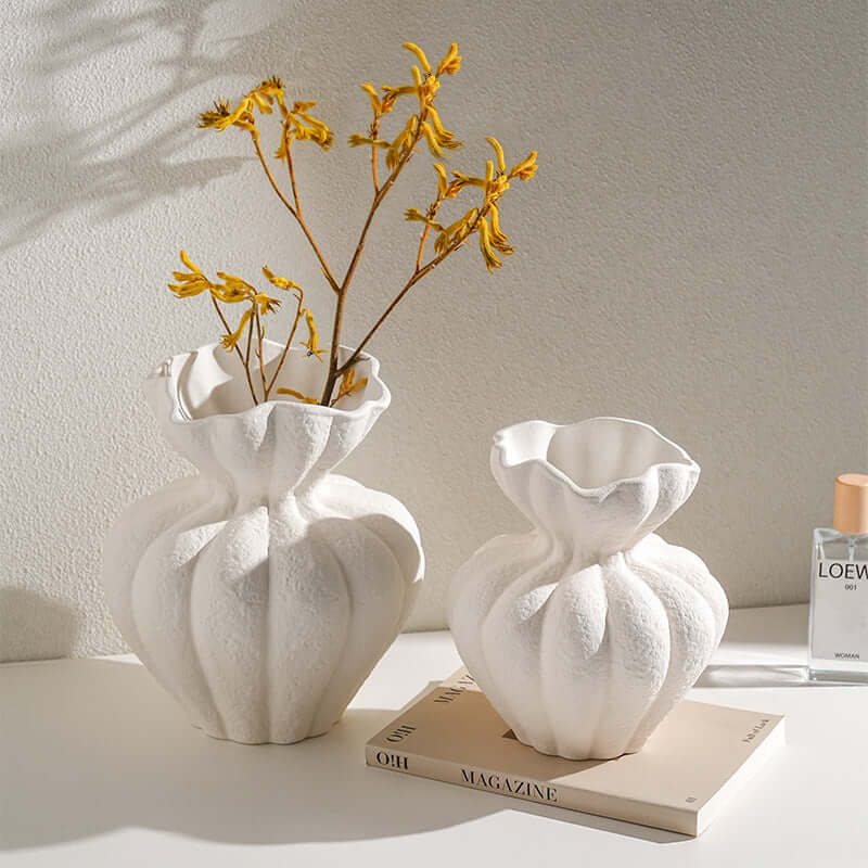 Wabi-Sabi Inspired French Vase – Timeless Minimalist Home Décor.