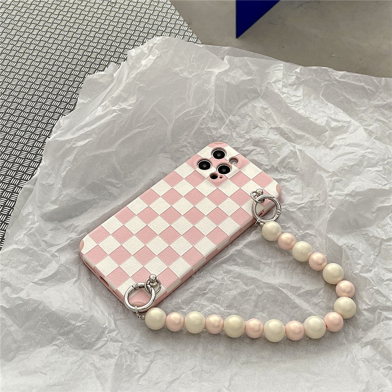 Shell Plaid Bracelet Grid For iPhone