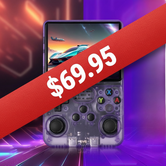 R36S Handheld Game Console with 128GB for Retro Gaming