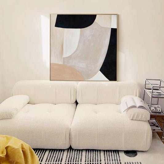 Nordic Minimalist Wall Decorative Painting Modern Abstract Retro