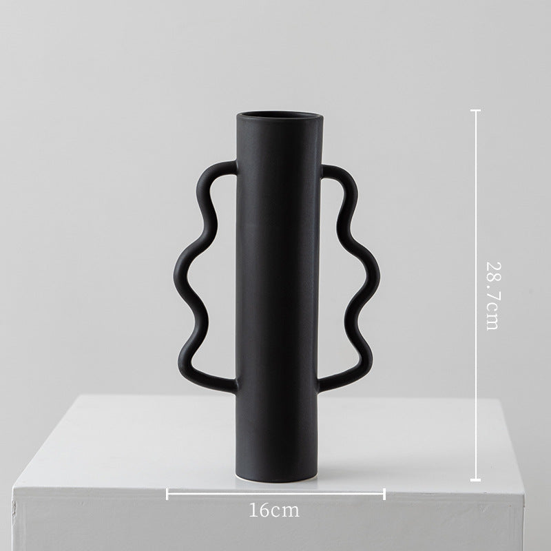 The Lola Vase - Modern Minimalist Decor - The Nest Trading Company