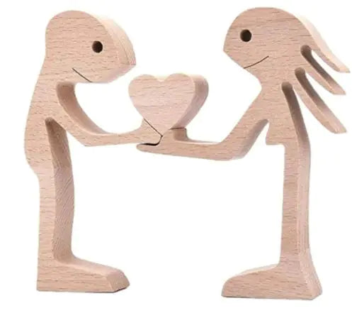Canine Wood Carving Decor