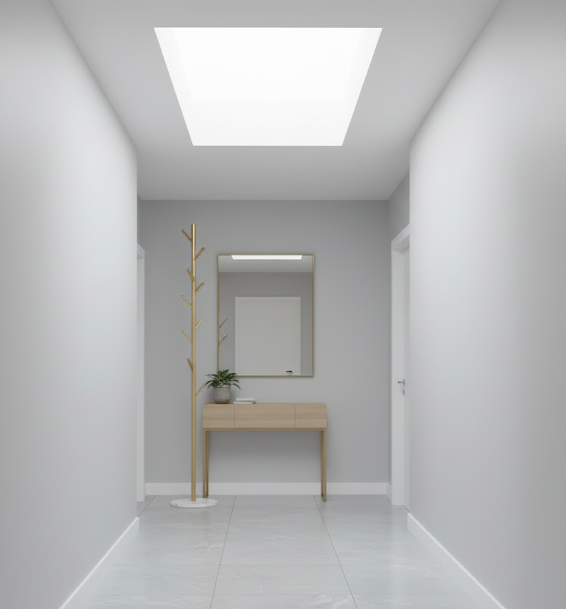 Jane Gold & Marble Coat Rack Stand