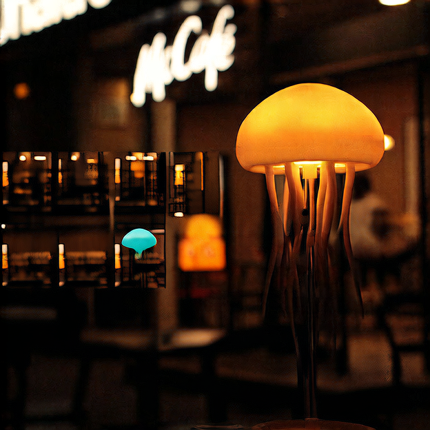 Voice/Sound Activated Jellyfish Night Light