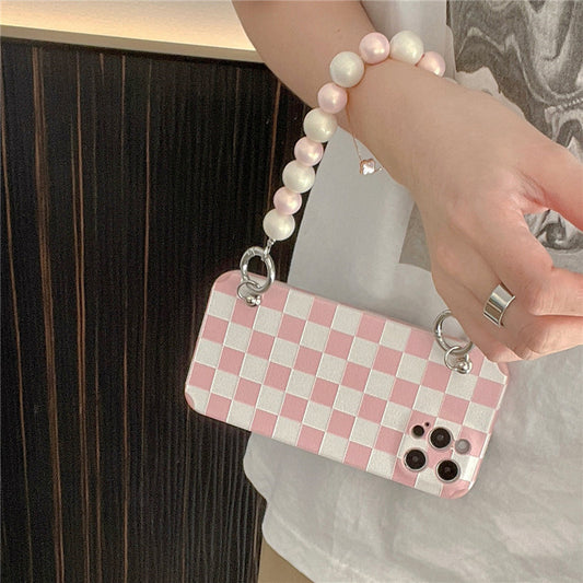 Shell Plaid Bracelet Grid For iPhone