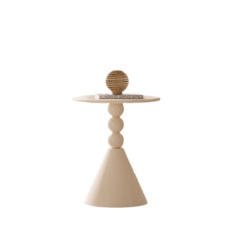 Iron Round Side Table
