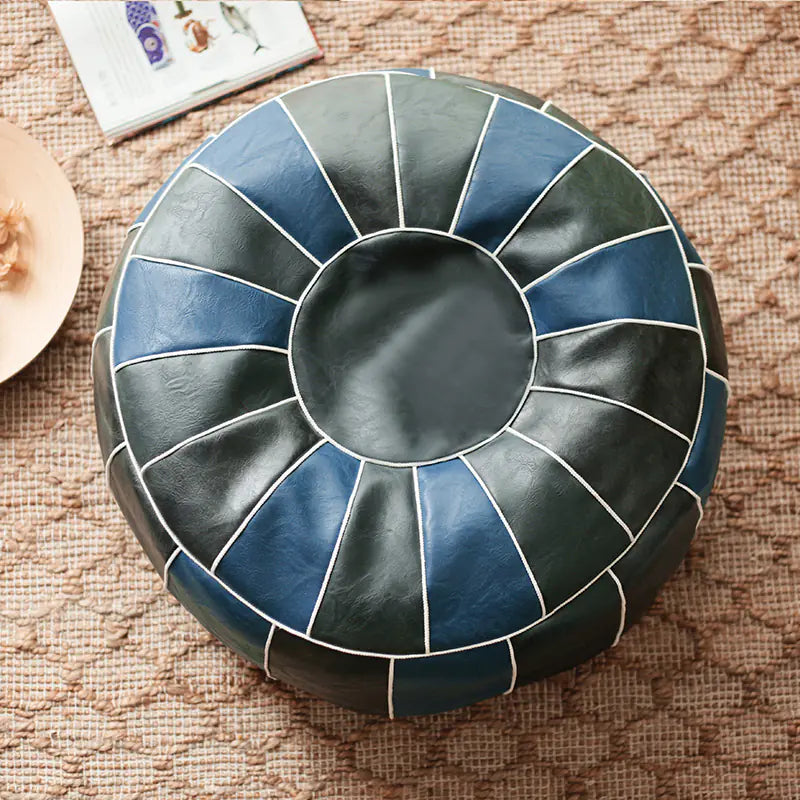 Nordic Moroccan Leather Cushion