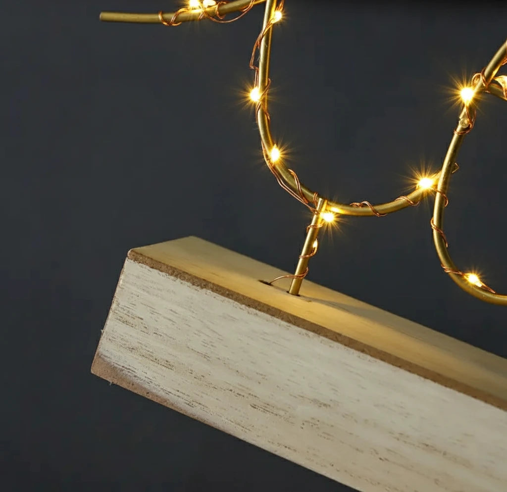 Iron Letter Lamp - Creative Nordic Style Decor Piece - The Nest Trading Company