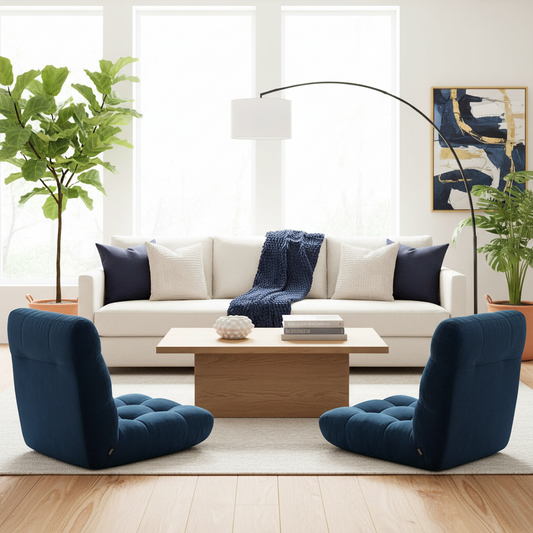 Alissa 2PCS Floor Lounge Sofa Bed