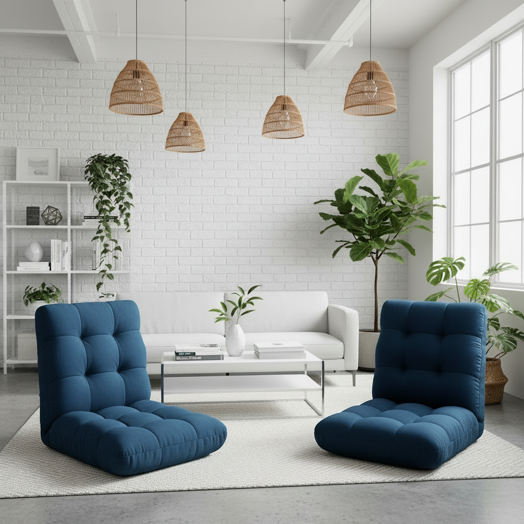 Alissa 2PCS Floor Lounge Sofa Bed