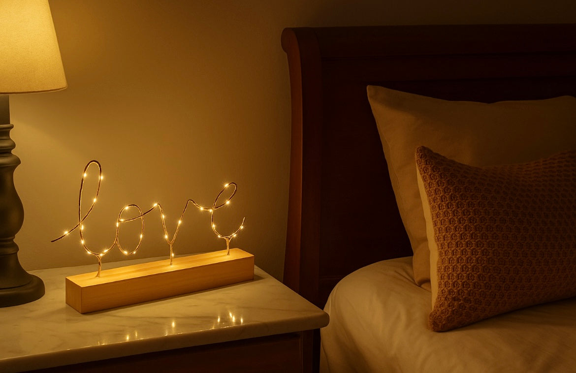 Iron Letter Lamp - Creative Nordic Style Decor Piece The Nest Trading Company