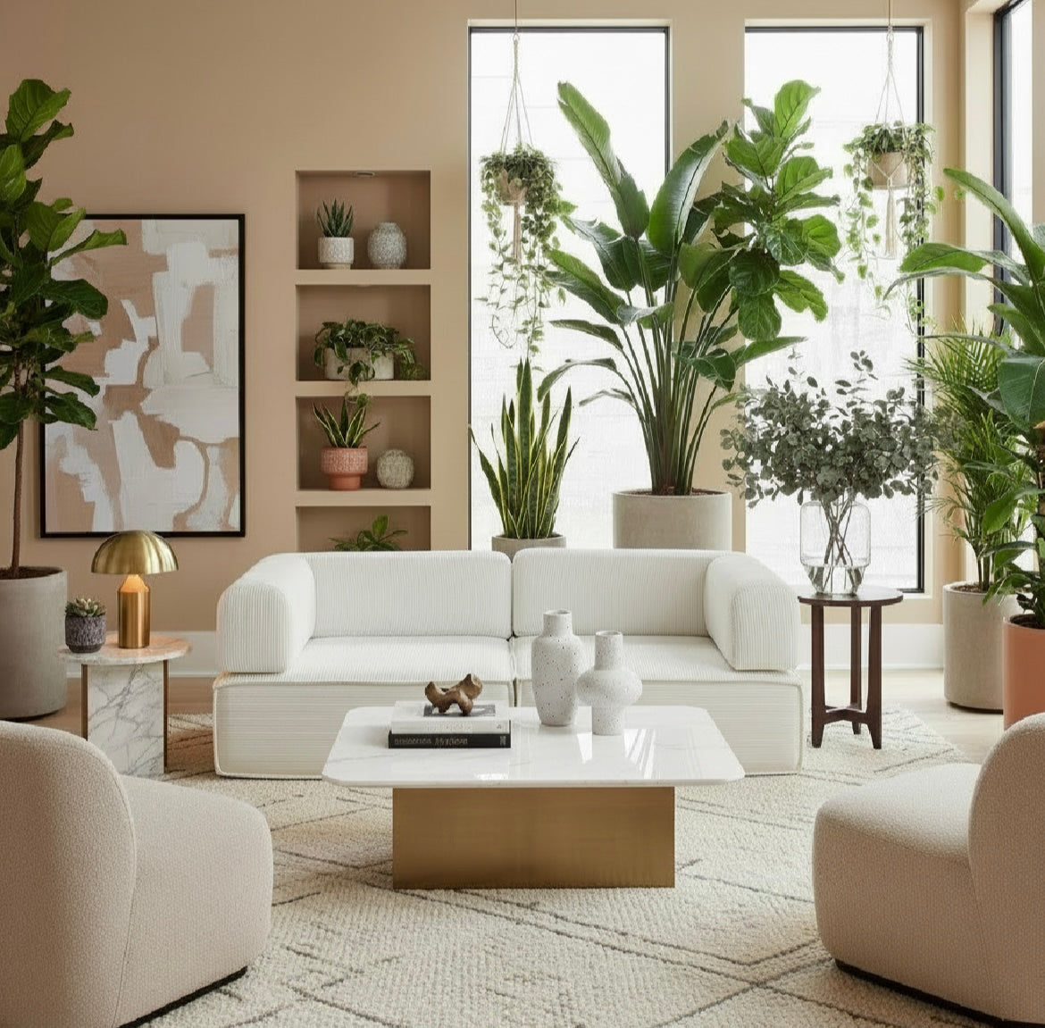 Hazel Beige Folding Sofa Bed