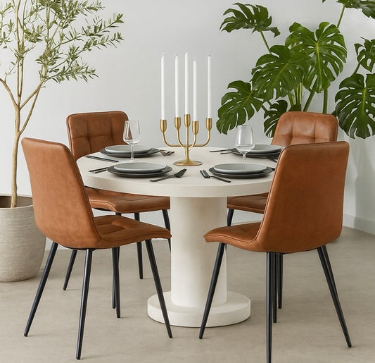 Artiss 4x Dining PU Chairs