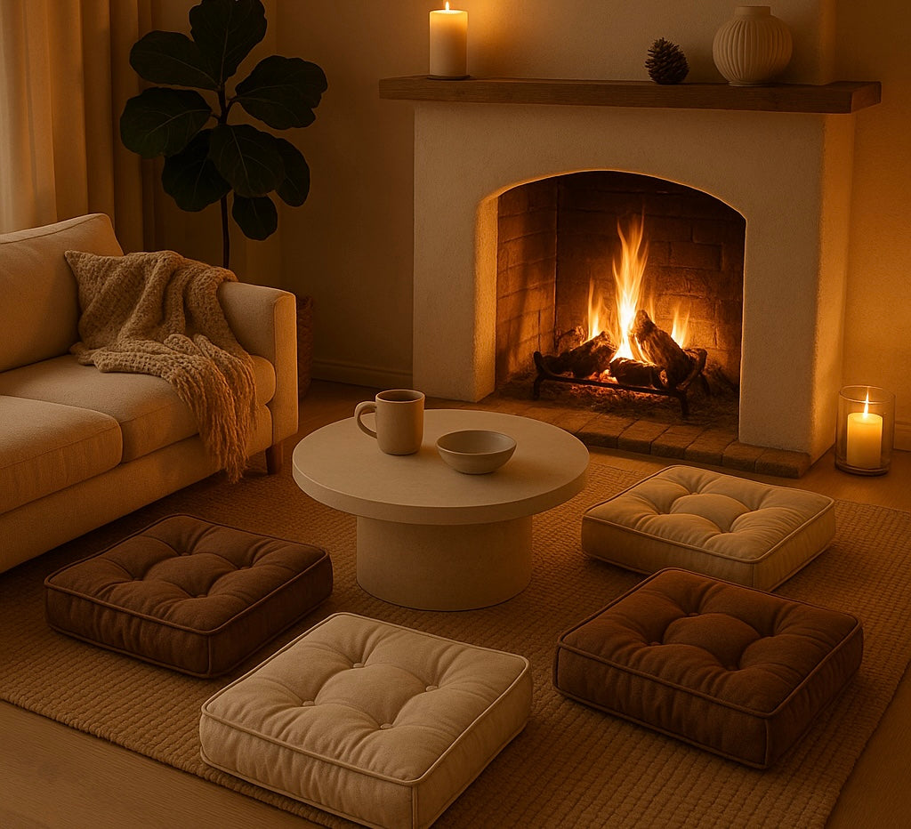 Fleece Comfortable Floor Cushions