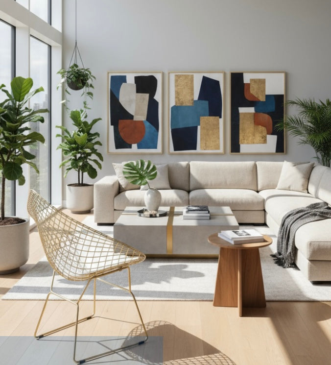 The Ophelia Gold Nordic Style Iron Stool The Nest Trading Company