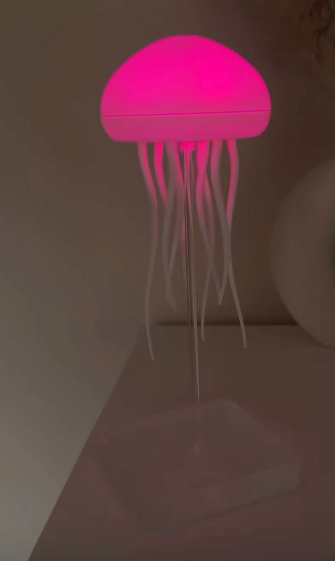 Voice/Sound Activated Jellyfish Night Light