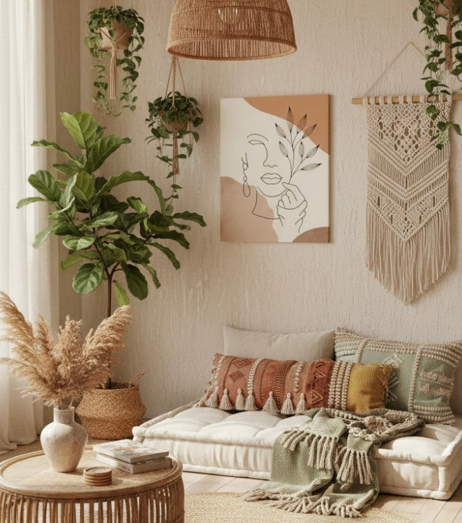 Sola Art Multi-joint Decoration Bohemian Abstract Nordic Lines The Nest Trading Company