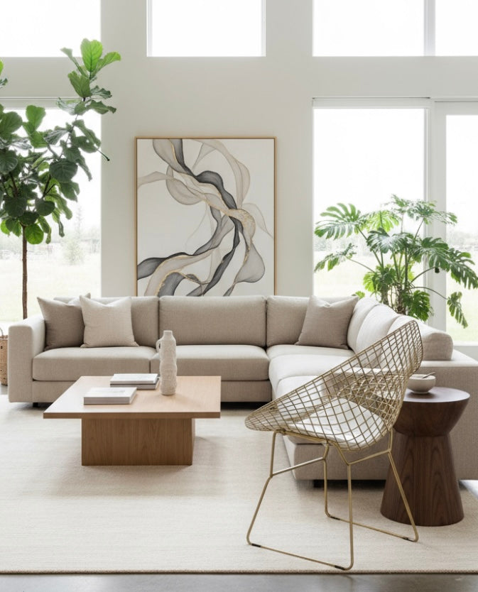 The Ophelia Gold Nordic Style Iron Stool The Nest Trading Company