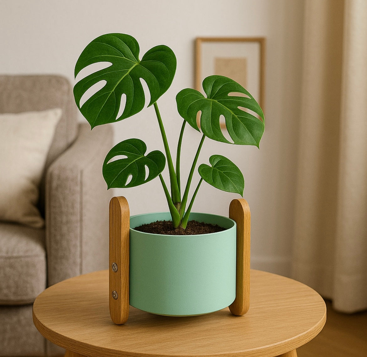 Nordic Iron Planter – Minimalist Elegance The Nest Trading Company