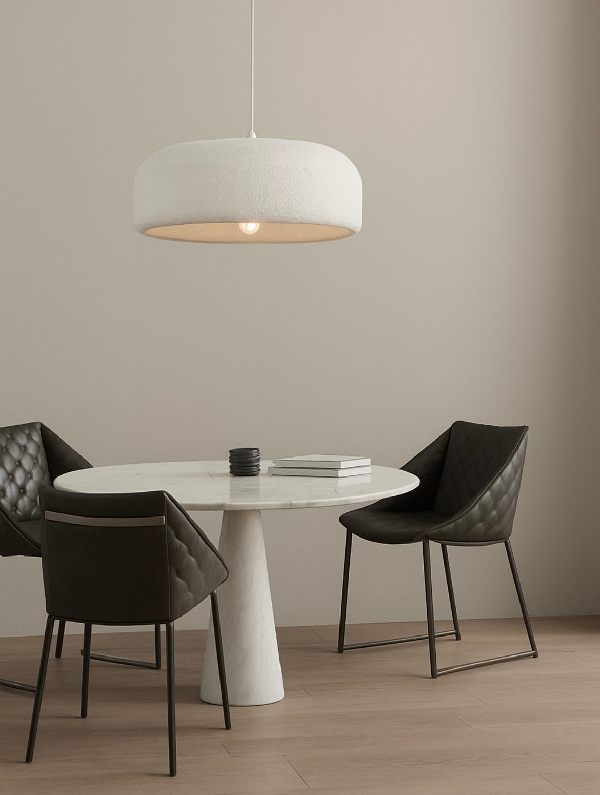 Nordic Designer Micro Cement Pendant Lamp The Nest Trading Company