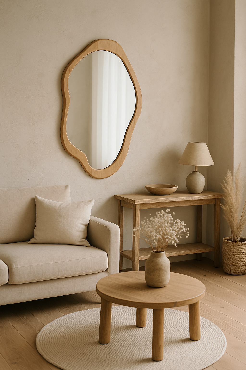 Mid-Century Asymmetric