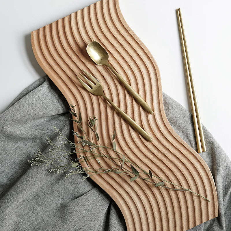 Nordic Beech Wood Platter Board